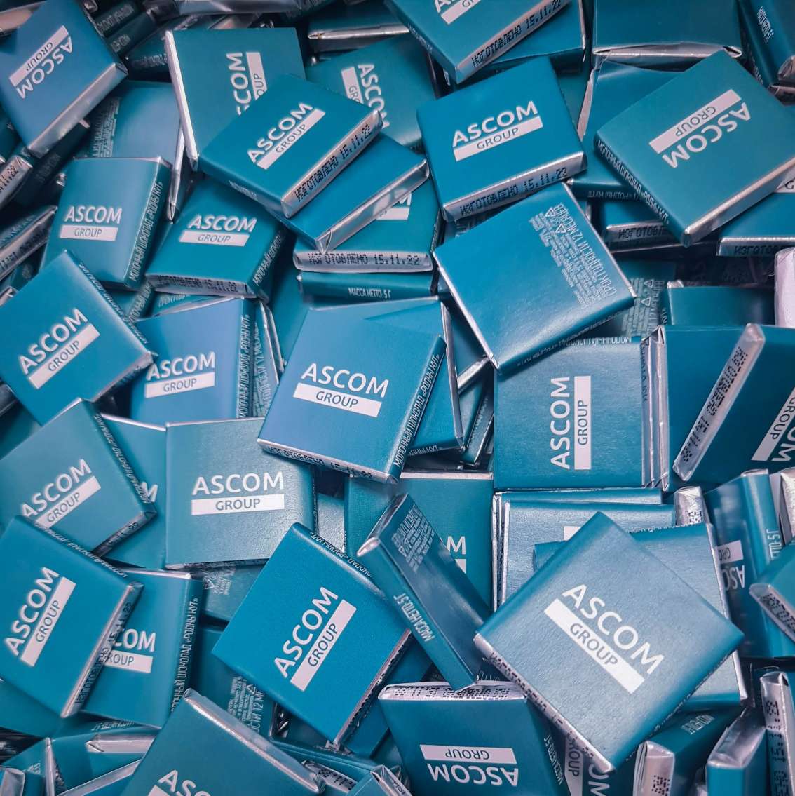 брендированные шоколадки