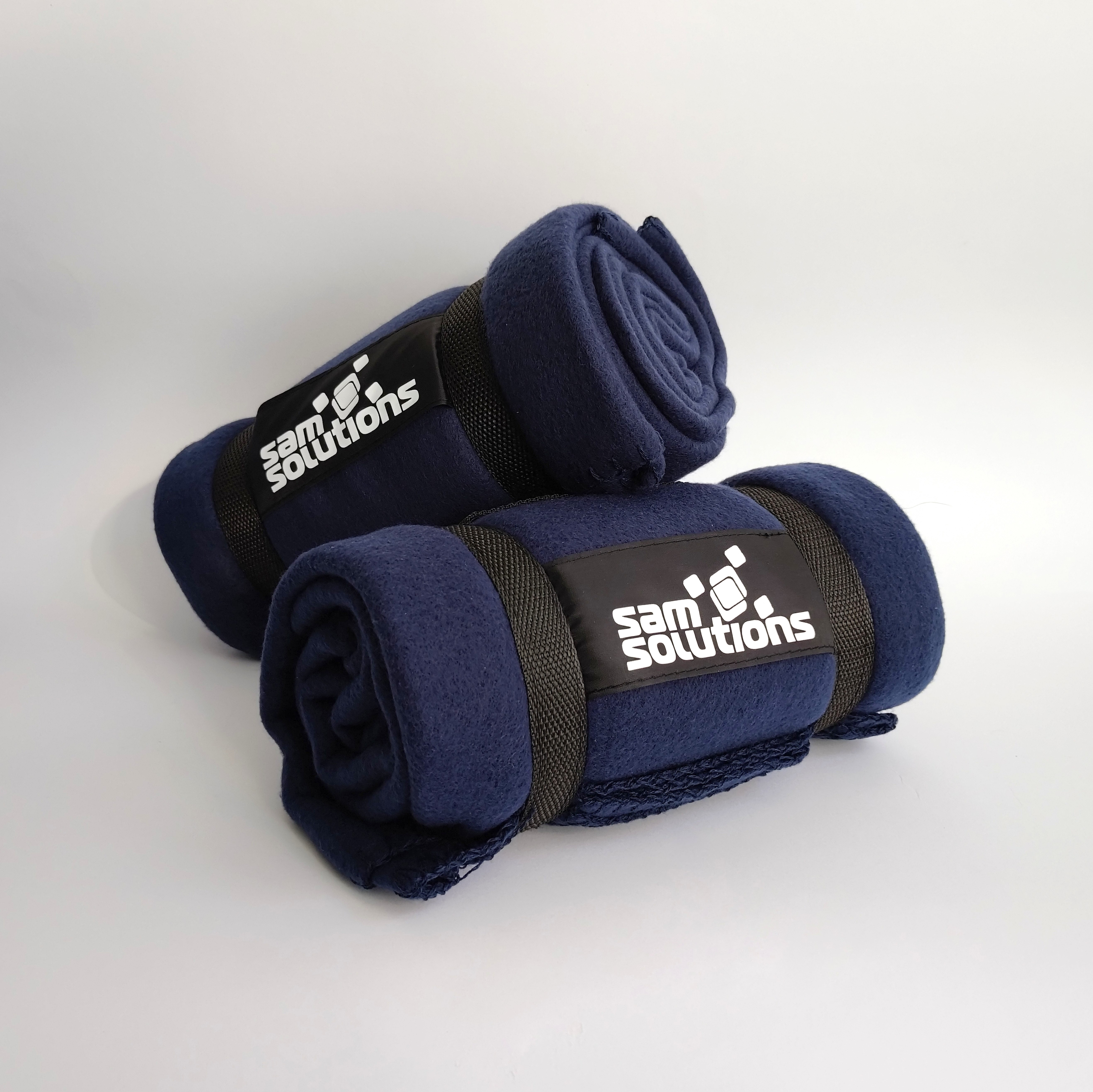 плед с логотипом