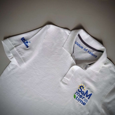 брендированное поло