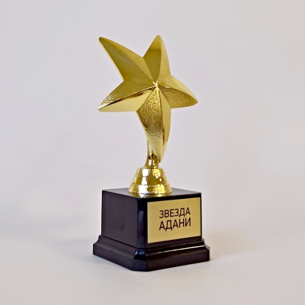 стелла с логотипом