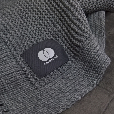 плед с логотипом